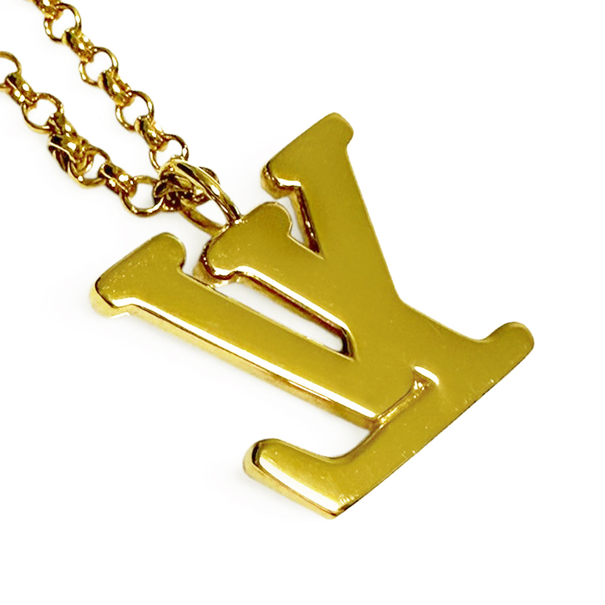 【未使用・保管品】ルイ ヴィトン LOUIS VUITTON ネックレス フラワー レディ ゴールド LV ラインストーン M01845 レディース 現行 箱付