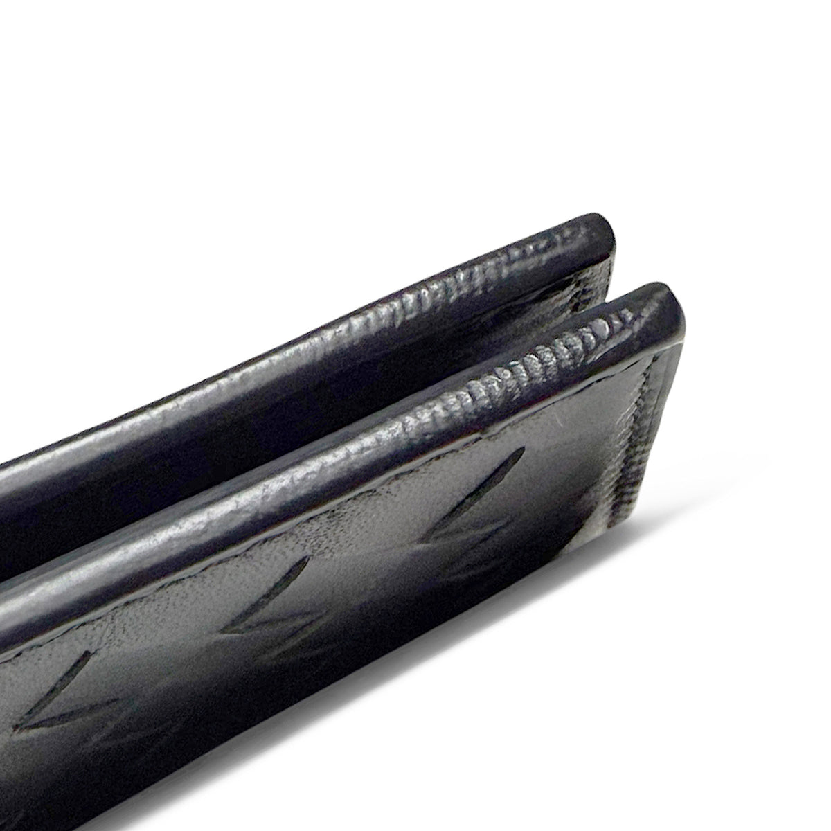 【未使用・保管品】ボッテガ ヴェネタ BOTTEGA VENETA カードケース 定期 イントレチャート レザー パスケース ビジネス グレー 箱付