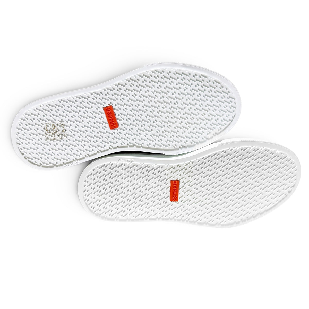 【未使用・保管品】エルメス HERMES デイドリーム ケリー スニーカー ハイカット レザー ラバー 36 23cm ブラック ホワイト シルバー金具