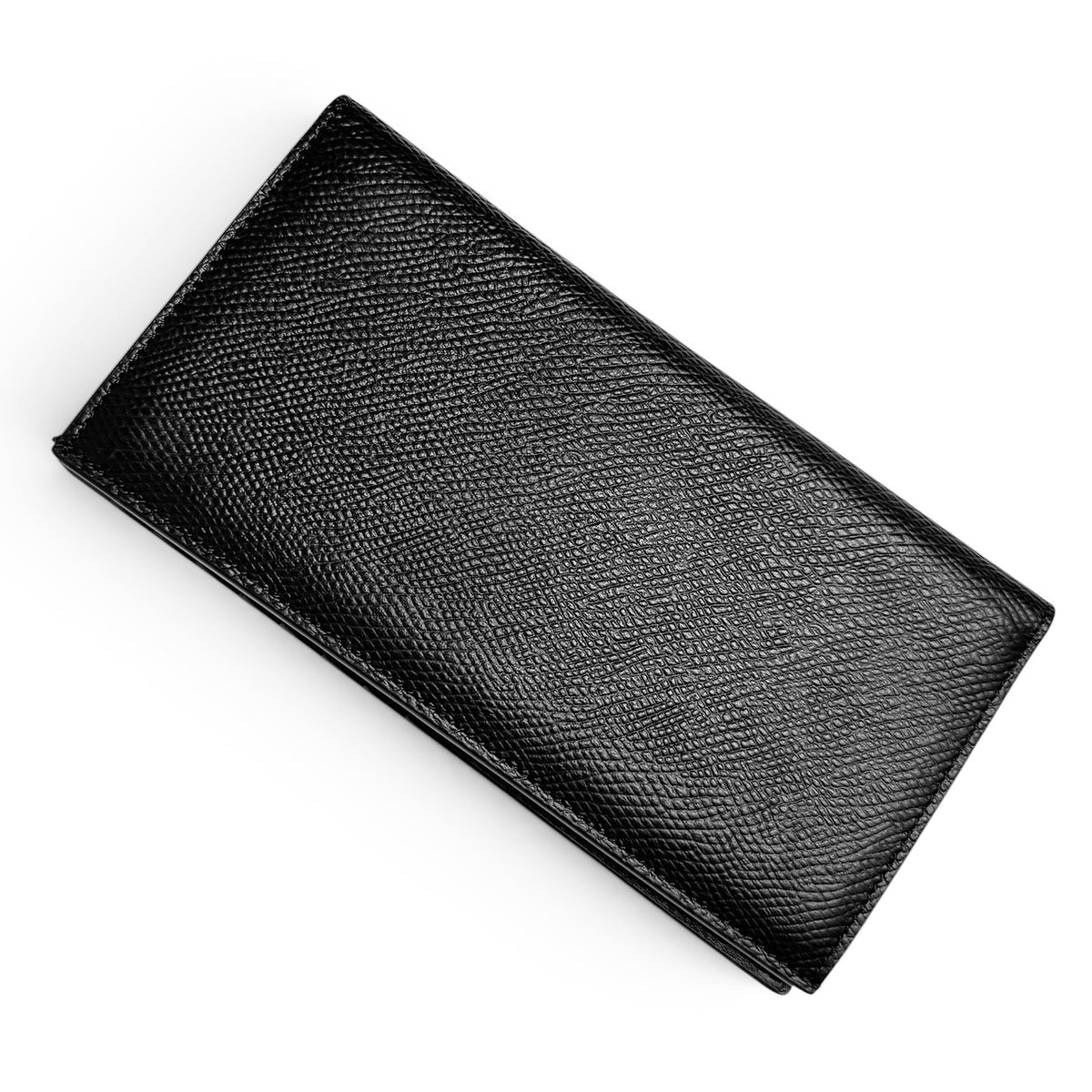 【未使用・展示品】セリーヌ CELINE バーティカル ウォレット 二つ折り 長財布 コイン ケース カード レザー ブラック 黒 10C863BEN 箱付