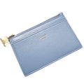 【未使用・保管品】セリーヌ CELINE ZIPPED CARD HOLDER ジップ トリオンフ カード ホルダー 財布 ブルー フラグメント コイン 10M083