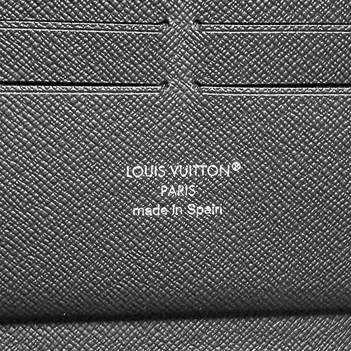 【美品】ルイ ヴィトン LOUIS VUITTON ジッピー オーガナイザー NM 長財布 コイン カード ケース モノグラム エクリプス ブラック M82081