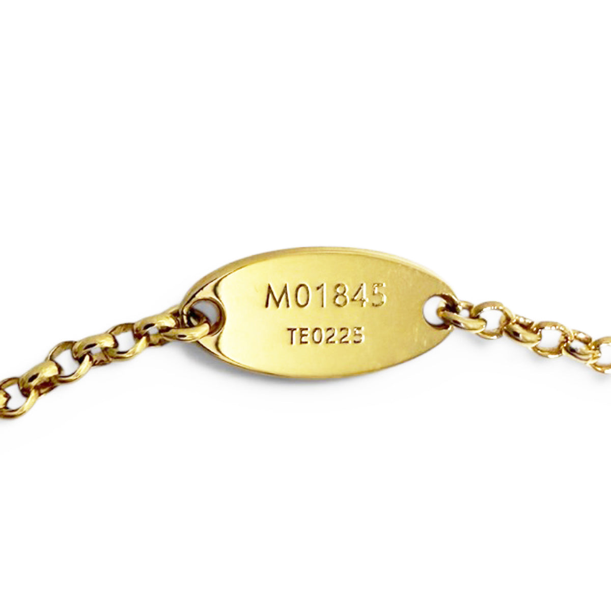 【未使用・保管品】ルイ ヴィトン LOUIS VUITTON ネックレス フラワー レディ ゴールド LV ラインストーン M01845 レディース 現行 箱付
