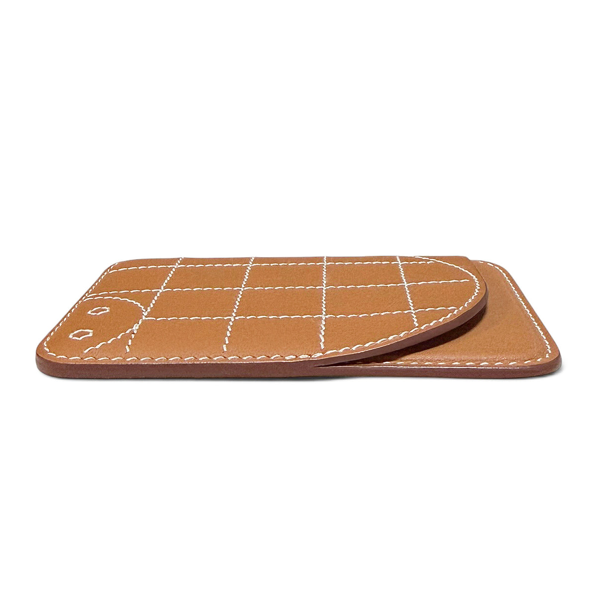 【未使用・保管品】エルメス HERMES MagSafe マグセーフ エマン カードケース パスケース 定期入れ スイフト ゴールド 茶 ブラウン W刻印