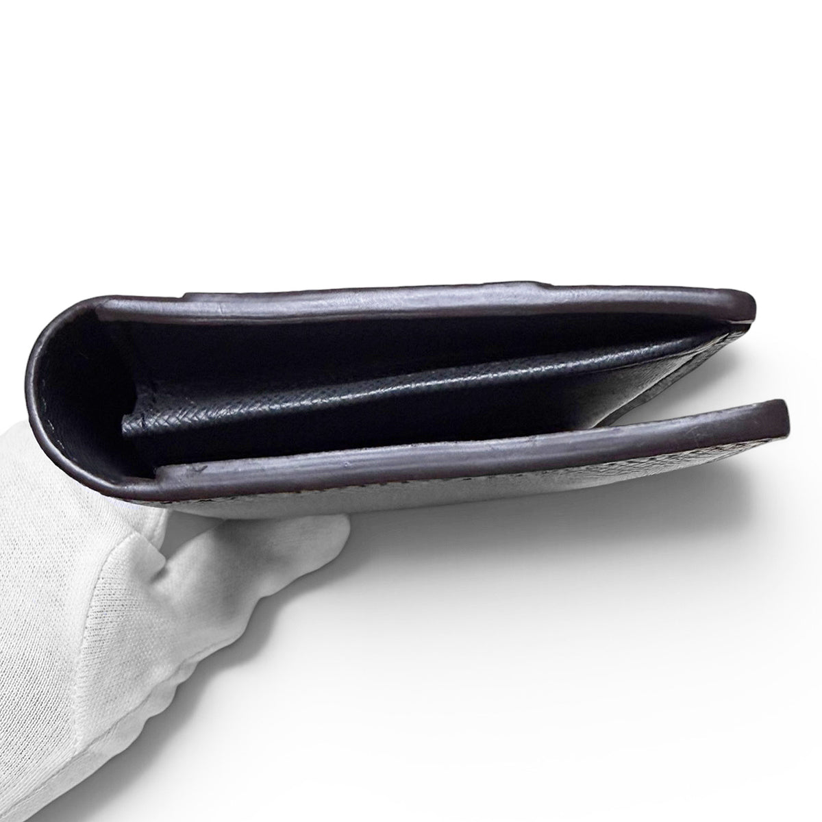 【未使用・保管品】ルイ ヴィトン LOUIS VUITTON ポルトフォイユ ブラザ 二つ折り長財布 コイン カード ケース タイガ ブラック 黒 M64012