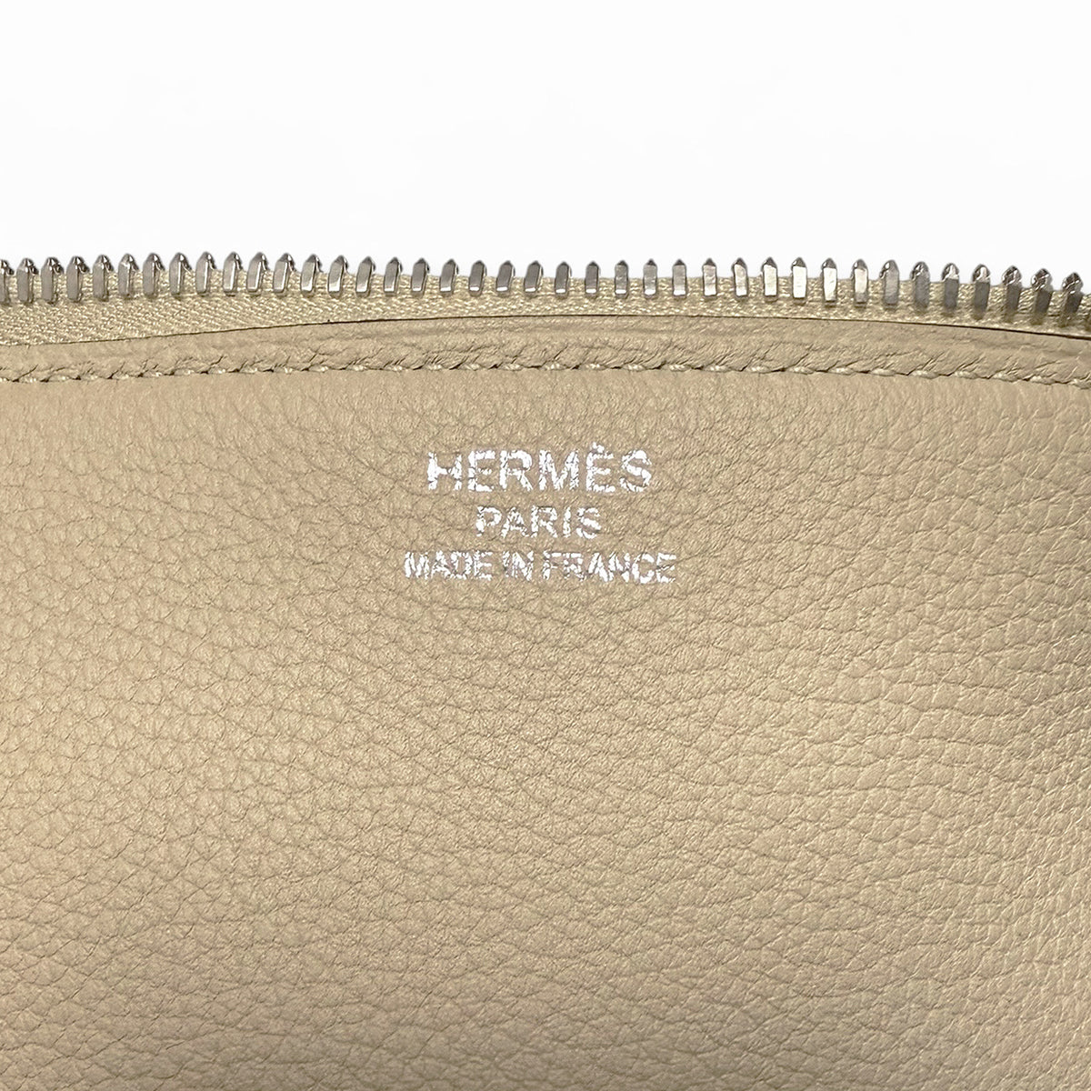 【未使用・保管品】エルメス HERMES ワラゴ キャビン 35 ボストンバッグ ハンドバッグ トゴ トレンチ レザー ベージュ シルバー金具 C刻印